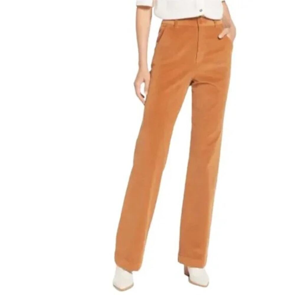 TREASURE & BOND NWT $90 High Waisted Fine Corduroy Pants Size 18